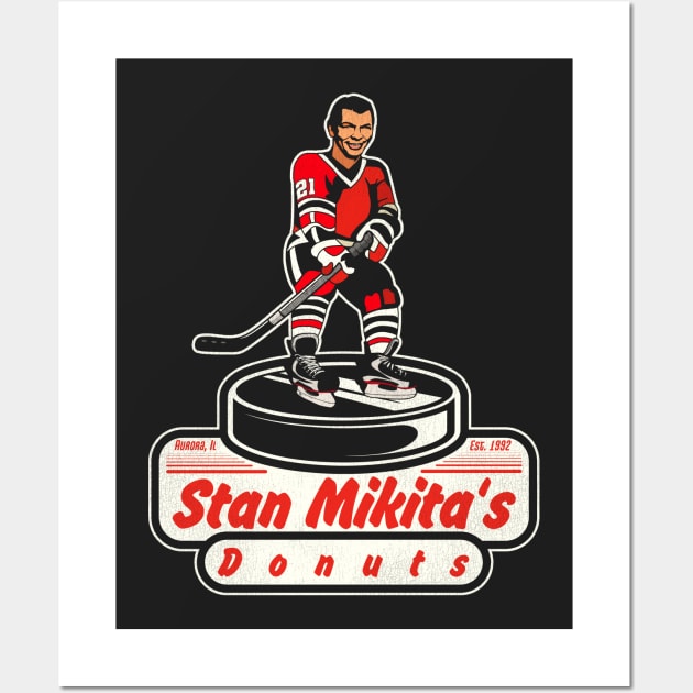 Stan Mikita's Donuts // Wayne's World Wall Art by darklordpug